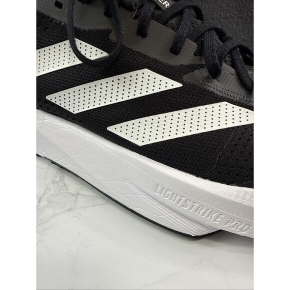 Adidas Adizero SL Mens Running Shoes Black White Athletic Training Sneakers 13.5 main image 4